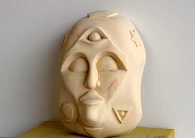 Chakra Mask - Yellow Cedar