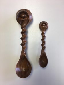 Two Spoons, Black Walnut